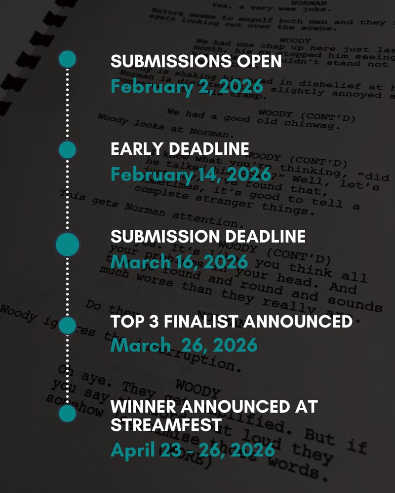 The Big Short Script Competition Timeline