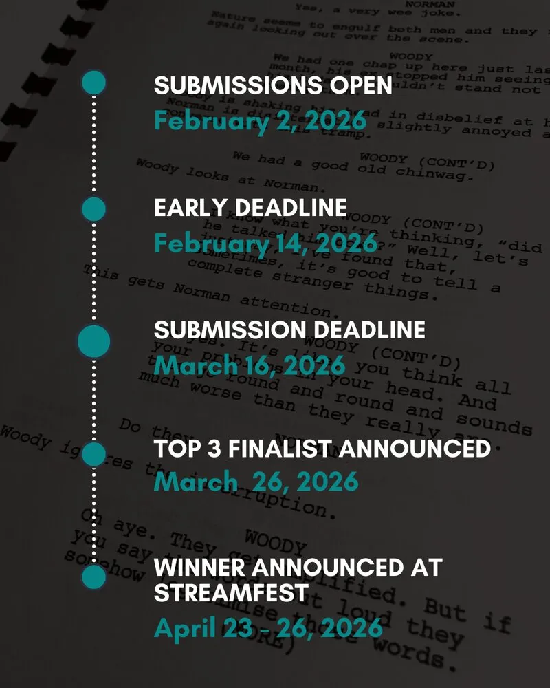 The Big Short Script Competition Timeline