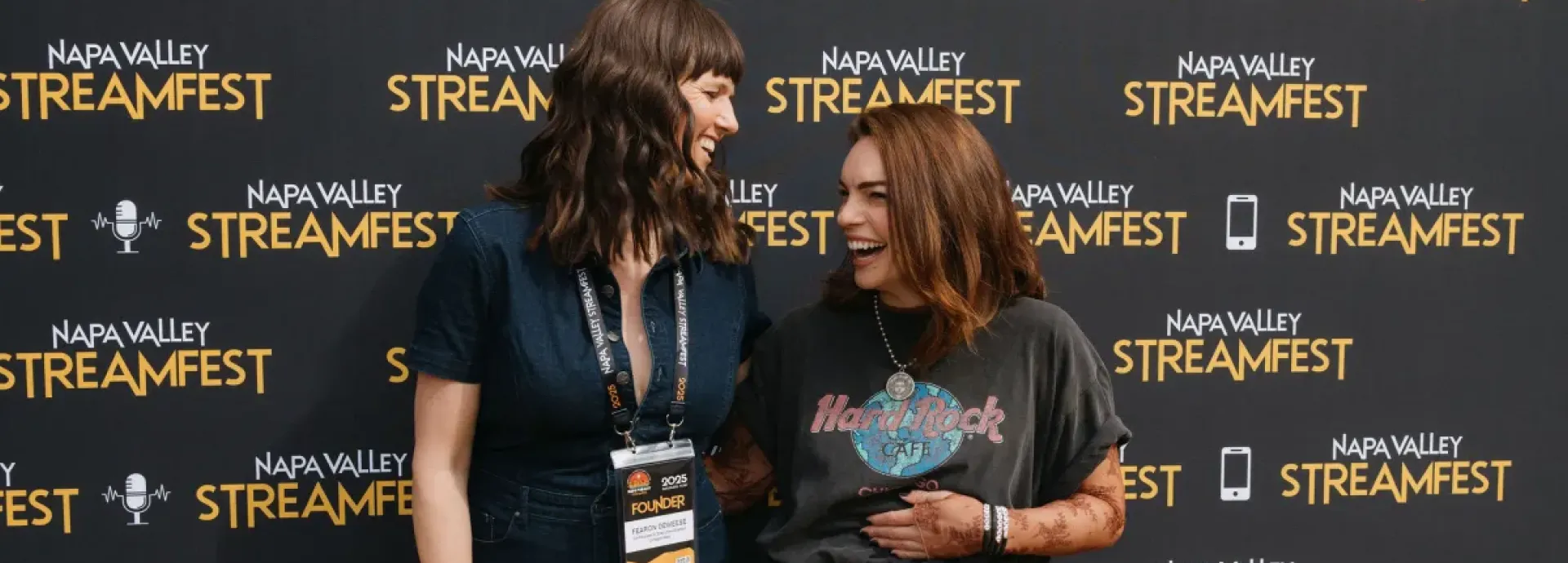 Fearon DeWeese and Juliana Folk, Co-Founders of Napa Valley StreamFest