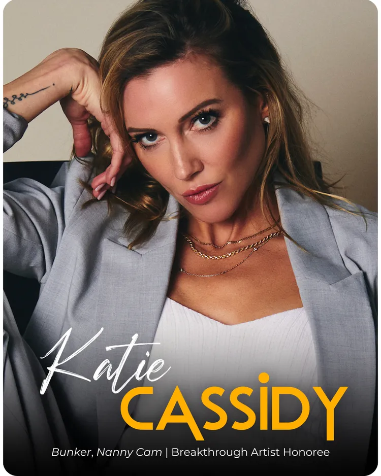 Katie Cassidy — Breakthrough Artist Honoree